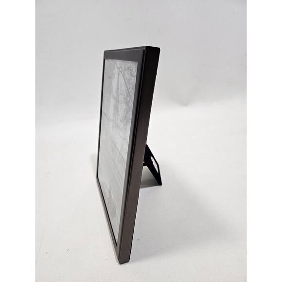 RESTORATION HARDWARE modern picture frame, black 9x11 thin frame - Picture 2 of 7